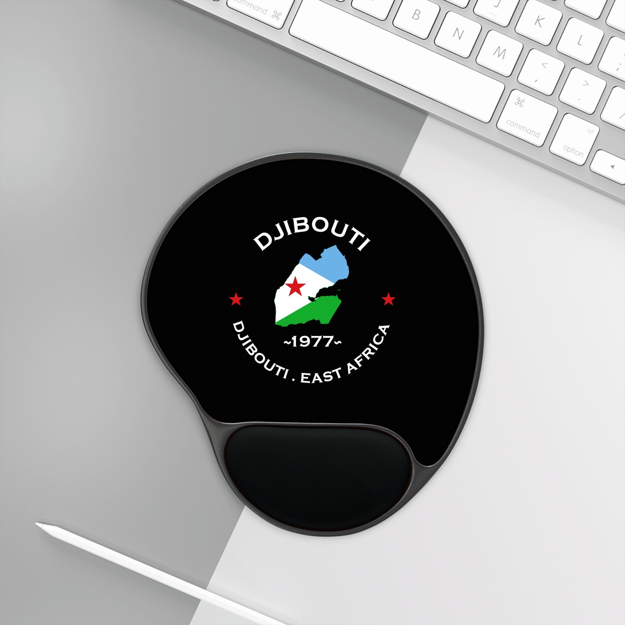 Djibouti Ergonomic Mouse Pad